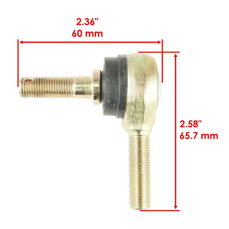 Paire de rotules de direction pour Polaris Predator 500  de 2003 à 2006 - Image 2