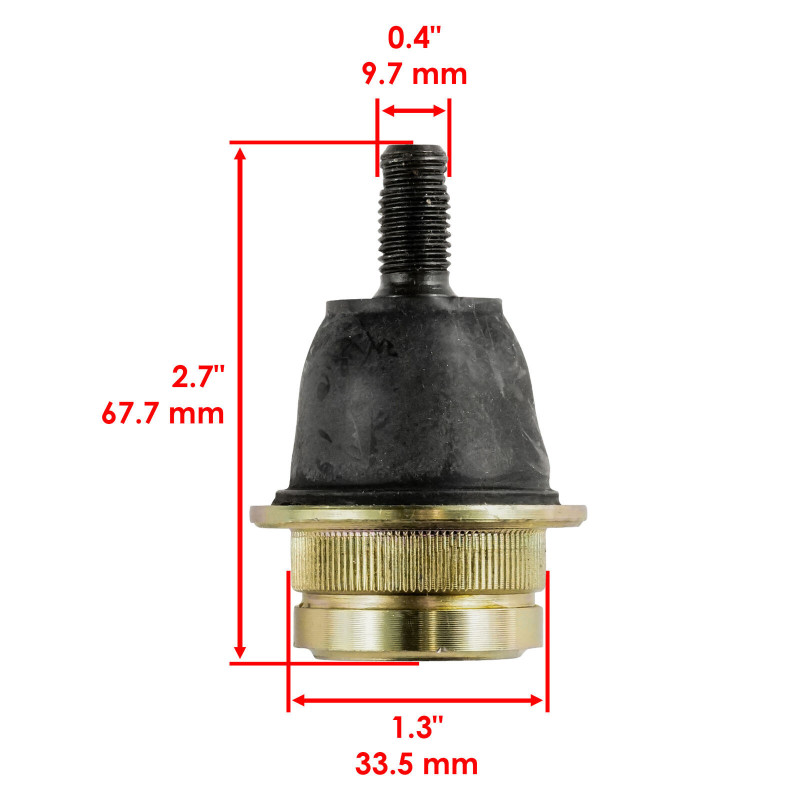 Rotule de triangle pour Kawasaki Bayou KLF 300  de 1986 à 2004 - Image 2