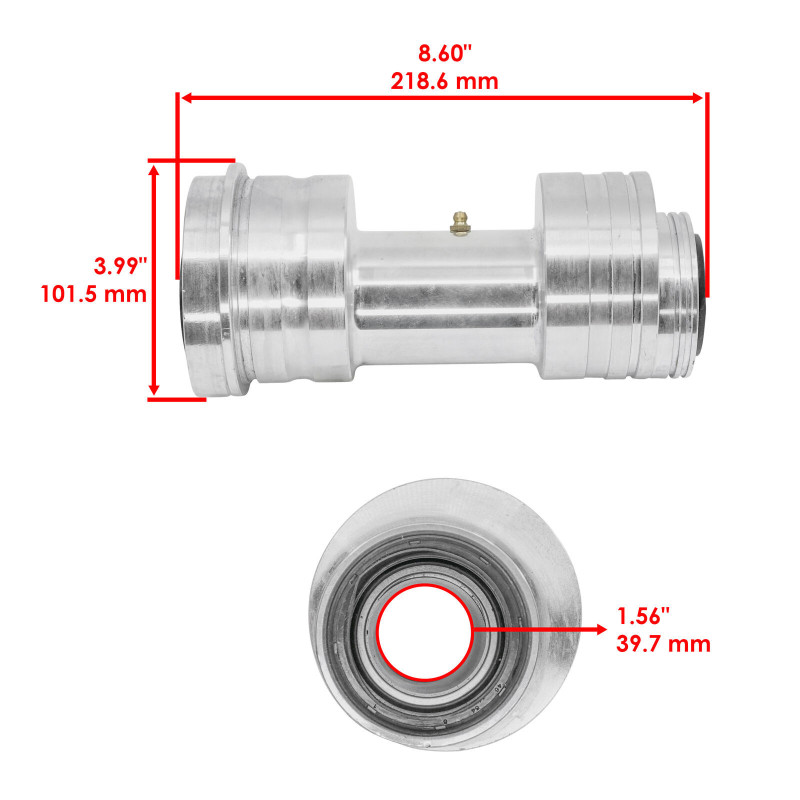 Moyeu arrière complet pour Yamaha YFM Raptor 700  de 2006 à 2012 - Image 2